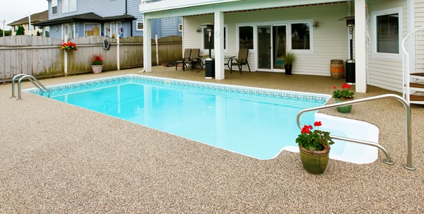 pool deck
